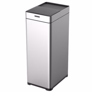 Premium Edelstahl Sensor-Mülleimer 42L rechteckig mit automatischem Deckel-Öffner